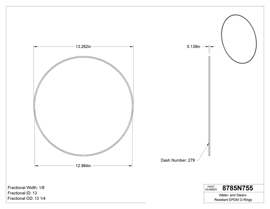 Technical drawing - 8785N755